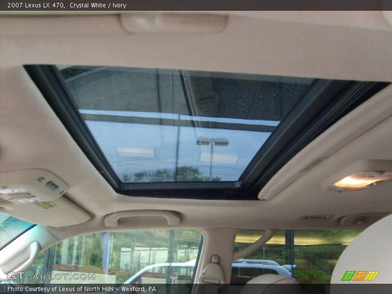 Crystal White / Ivory 2007 Lexus LX 470