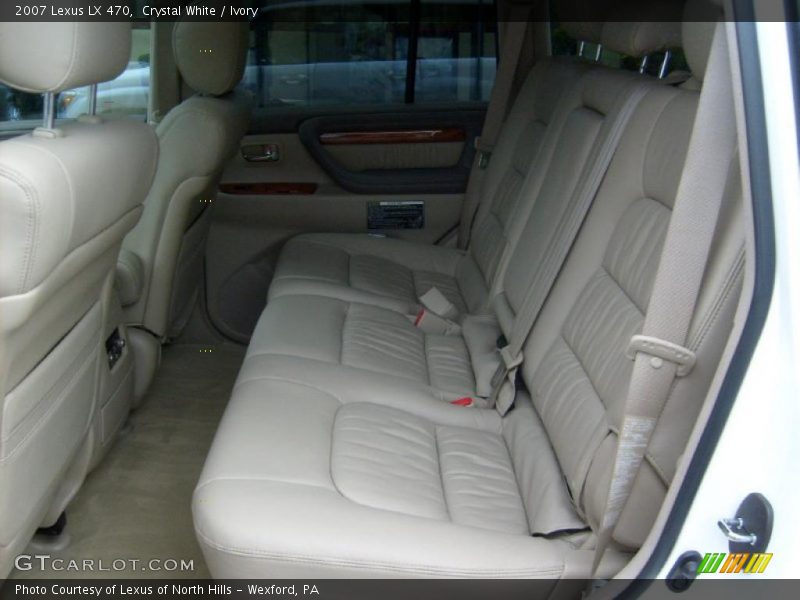 Crystal White / Ivory 2007 Lexus LX 470