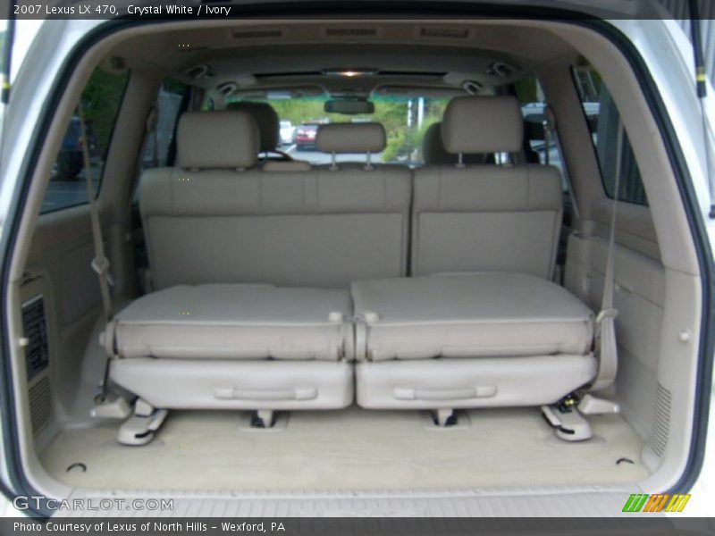 Crystal White / Ivory 2007 Lexus LX 470
