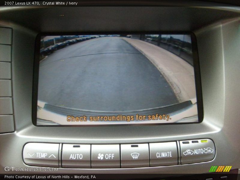 Crystal White / Ivory 2007 Lexus LX 470