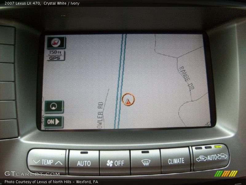 Crystal White / Ivory 2007 Lexus LX 470