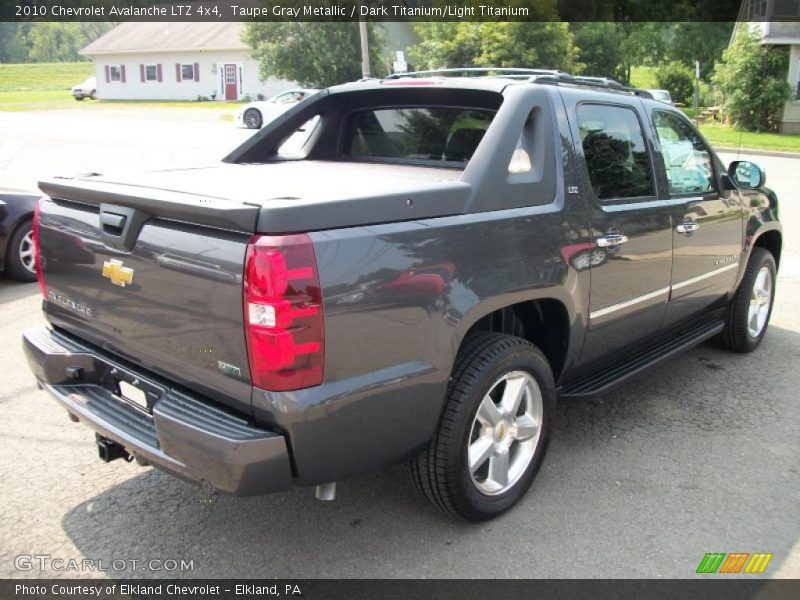 Taupe Gray Metallic / Dark Titanium/Light Titanium 2010 Chevrolet Avalanche LTZ 4x4