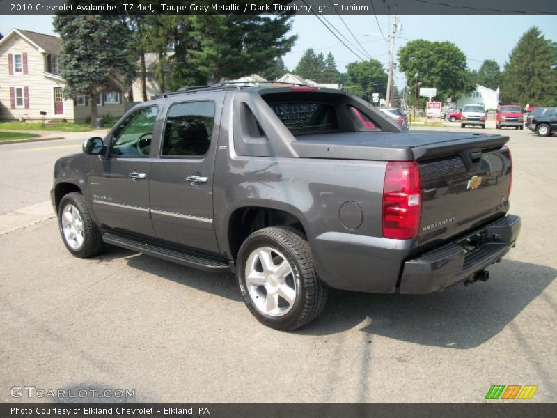 Taupe Gray Metallic / Dark Titanium/Light Titanium 2010 Chevrolet Avalanche LTZ 4x4