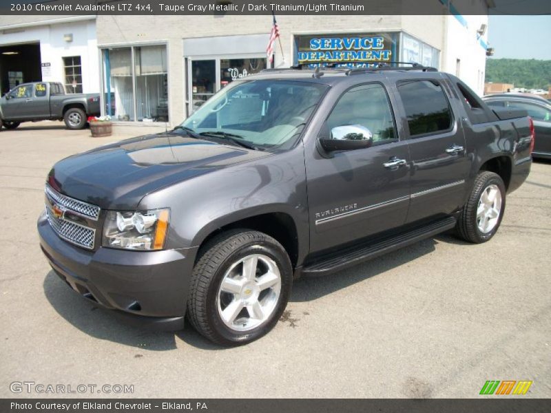 Taupe Gray Metallic / Dark Titanium/Light Titanium 2010 Chevrolet Avalanche LTZ 4x4