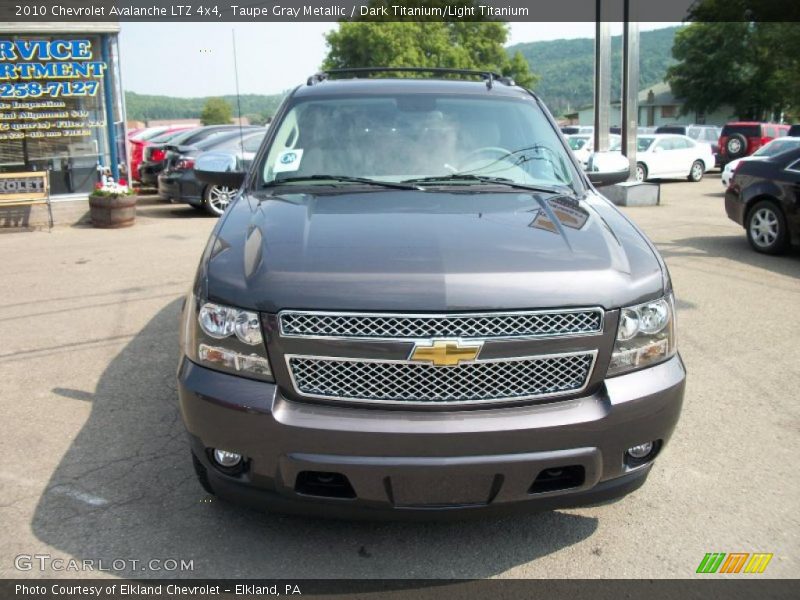 Taupe Gray Metallic / Dark Titanium/Light Titanium 2010 Chevrolet Avalanche LTZ 4x4