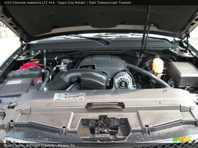 Taupe Gray Metallic / Dark Titanium/Light Titanium 2010 Chevrolet Avalanche LTZ 4x4