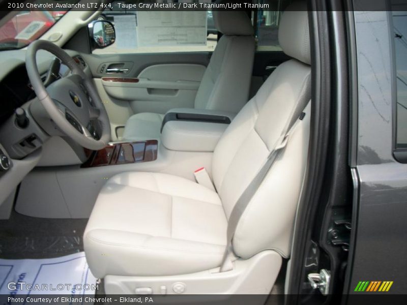 Taupe Gray Metallic / Dark Titanium/Light Titanium 2010 Chevrolet Avalanche LTZ 4x4