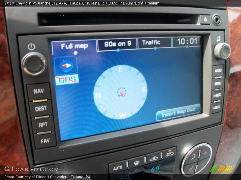 Taupe Gray Metallic / Dark Titanium/Light Titanium 2010 Chevrolet Avalanche LTZ 4x4
