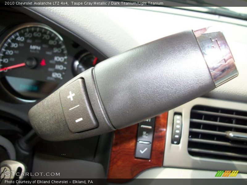 Taupe Gray Metallic / Dark Titanium/Light Titanium 2010 Chevrolet Avalanche LTZ 4x4