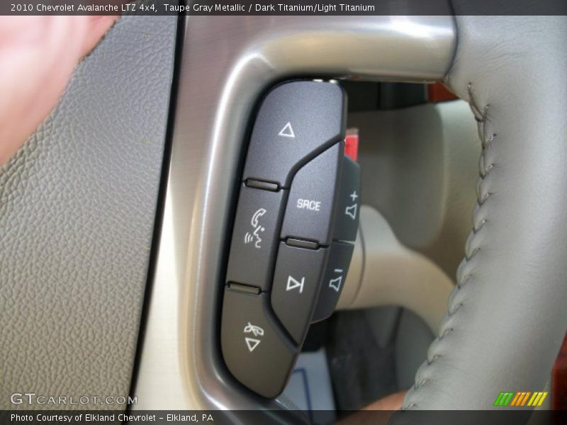 Taupe Gray Metallic / Dark Titanium/Light Titanium 2010 Chevrolet Avalanche LTZ 4x4