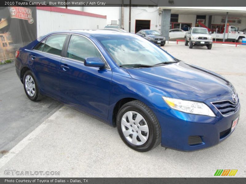 Blue Ribbon Metallic / Ash Gray 2010 Toyota Camry LE