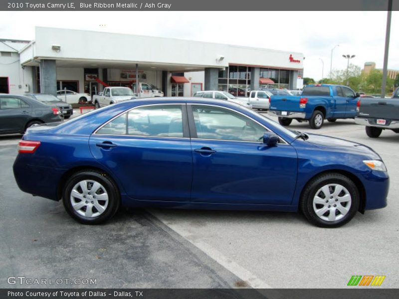 Blue Ribbon Metallic / Ash Gray 2010 Toyota Camry LE