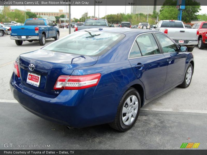 Blue Ribbon Metallic / Ash Gray 2010 Toyota Camry LE