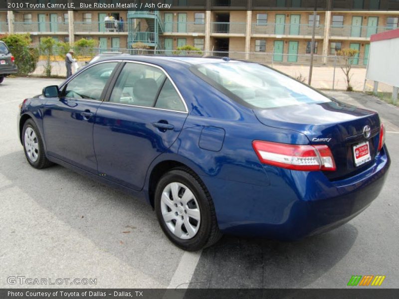 Blue Ribbon Metallic / Ash Gray 2010 Toyota Camry LE