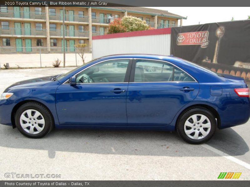 Blue Ribbon Metallic / Ash Gray 2010 Toyota Camry LE