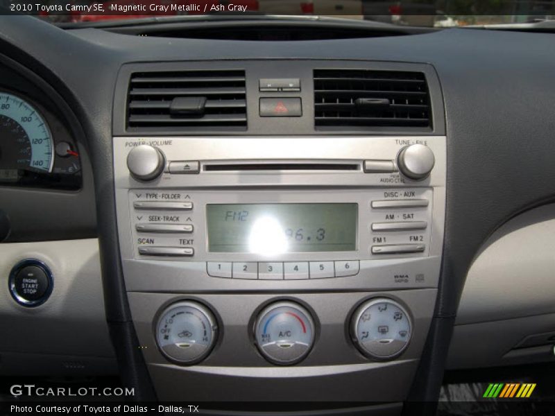 Magnetic Gray Metallic / Ash Gray 2010 Toyota Camry SE