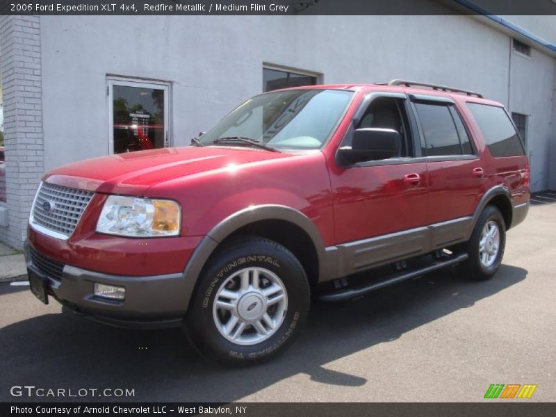 Redfire Metallic / Medium Flint Grey 2006 Ford Expedition XLT 4x4