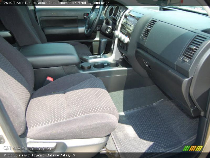 Sandy Beach Metallic / Sand Beige 2010 Toyota Tundra Double Cab