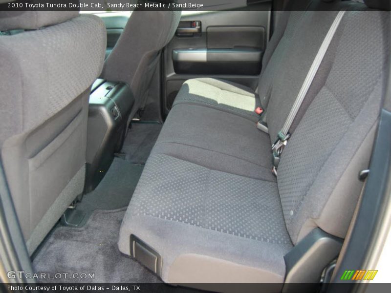 Sandy Beach Metallic / Sand Beige 2010 Toyota Tundra Double Cab