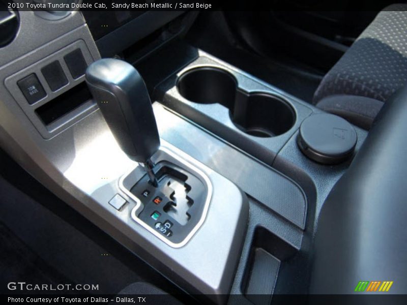 Sandy Beach Metallic / Sand Beige 2010 Toyota Tundra Double Cab