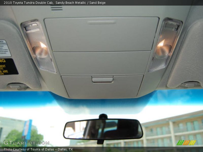 Sandy Beach Metallic / Sand Beige 2010 Toyota Tundra Double Cab
