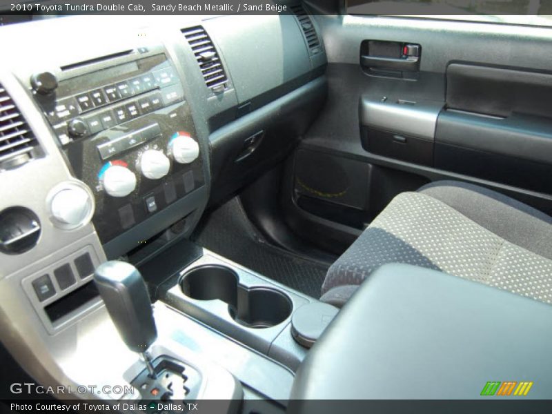 Sandy Beach Metallic / Sand Beige 2010 Toyota Tundra Double Cab