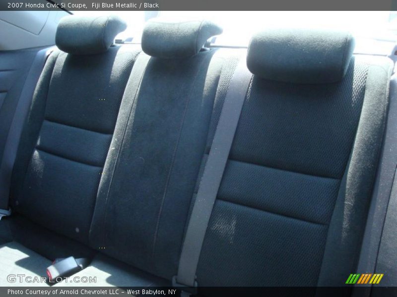 Fiji Blue Metallic / Black 2007 Honda Civic Si Coupe