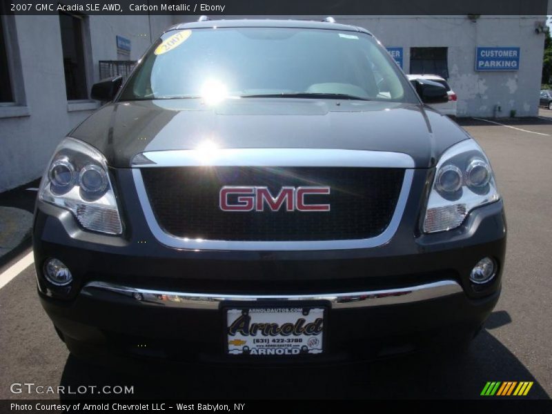 Carbon Metallic / Ebony 2007 GMC Acadia SLE AWD