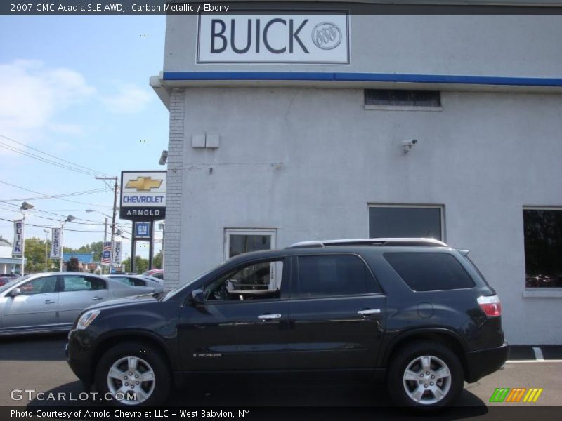 Carbon Metallic / Ebony 2007 GMC Acadia SLE AWD