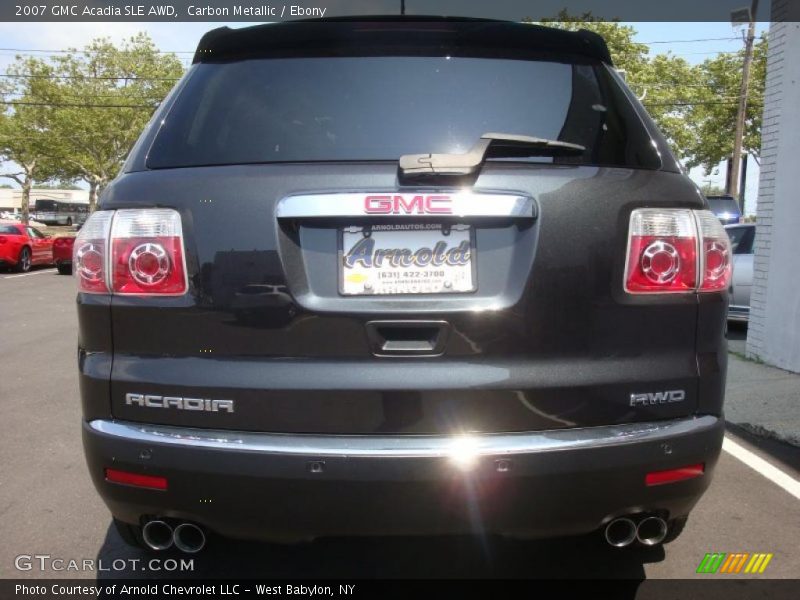 Carbon Metallic / Ebony 2007 GMC Acadia SLE AWD
