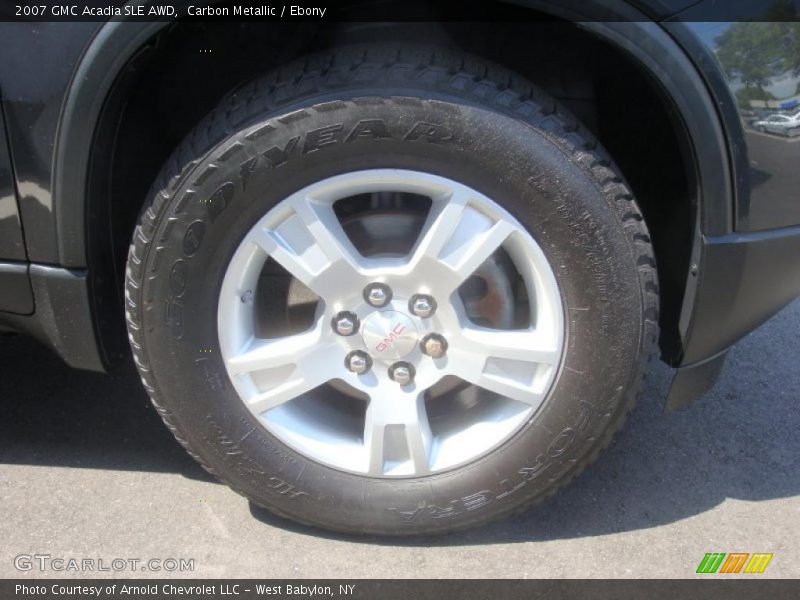 Carbon Metallic / Ebony 2007 GMC Acadia SLE AWD