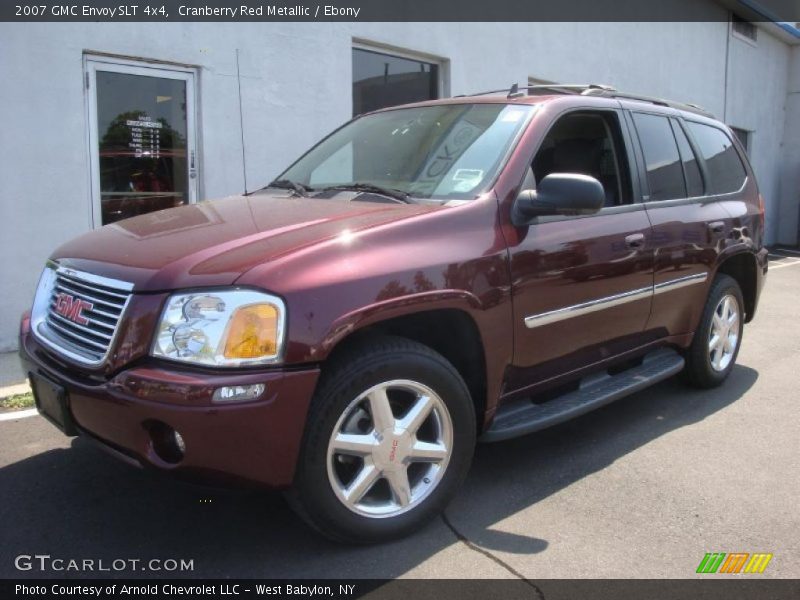 Cranberry Red Metallic / Ebony 2007 GMC Envoy SLT 4x4