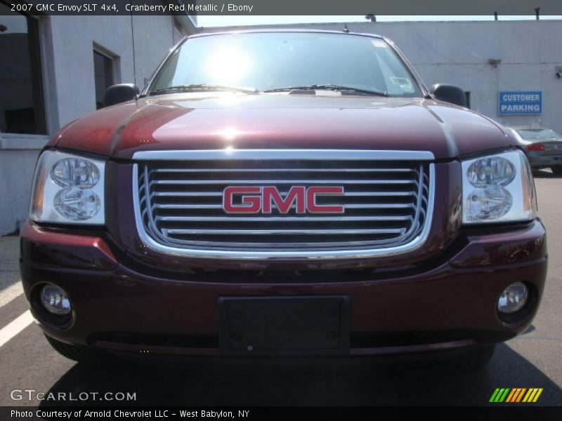 Cranberry Red Metallic / Ebony 2007 GMC Envoy SLT 4x4