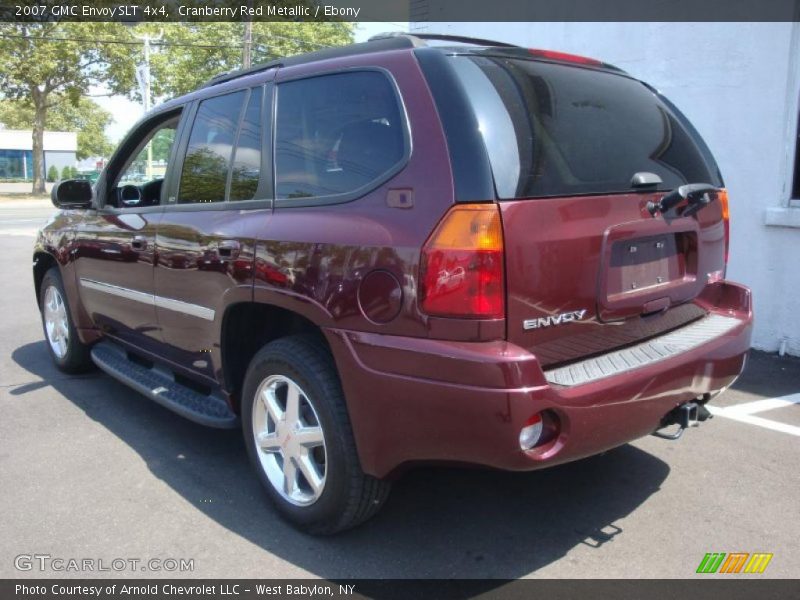 Cranberry Red Metallic / Ebony 2007 GMC Envoy SLT 4x4