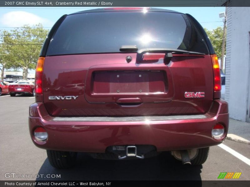 Cranberry Red Metallic / Ebony 2007 GMC Envoy SLT 4x4