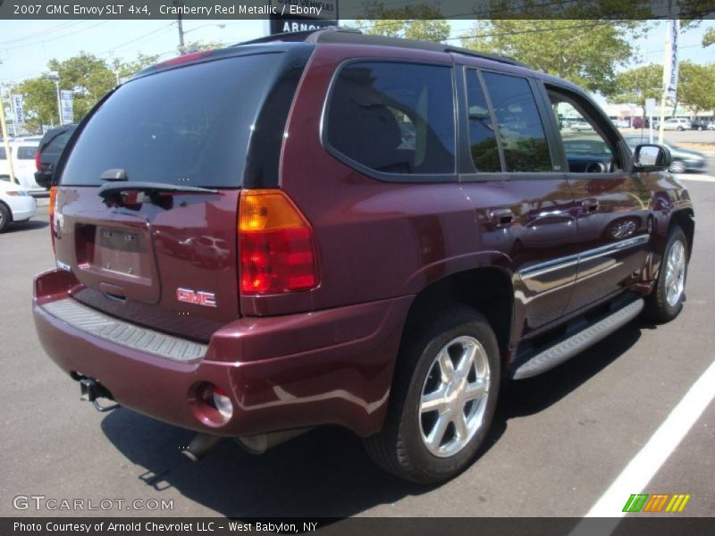 Cranberry Red Metallic / Ebony 2007 GMC Envoy SLT 4x4