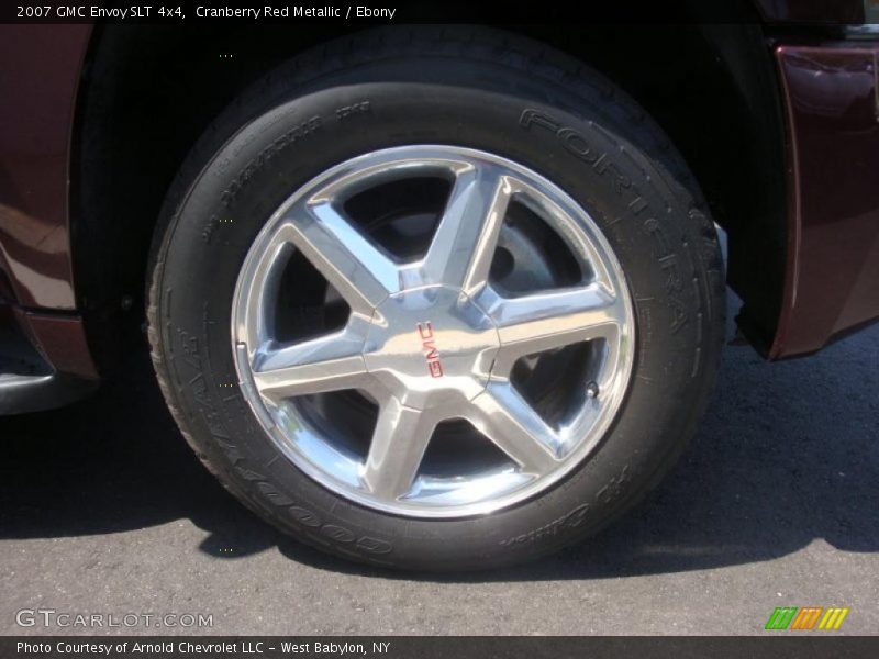 Cranberry Red Metallic / Ebony 2007 GMC Envoy SLT 4x4