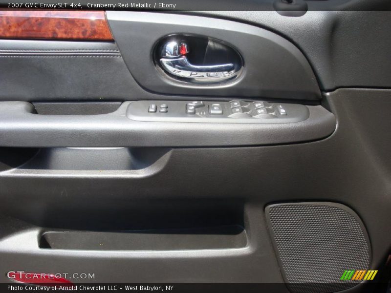 Cranberry Red Metallic / Ebony 2007 GMC Envoy SLT 4x4