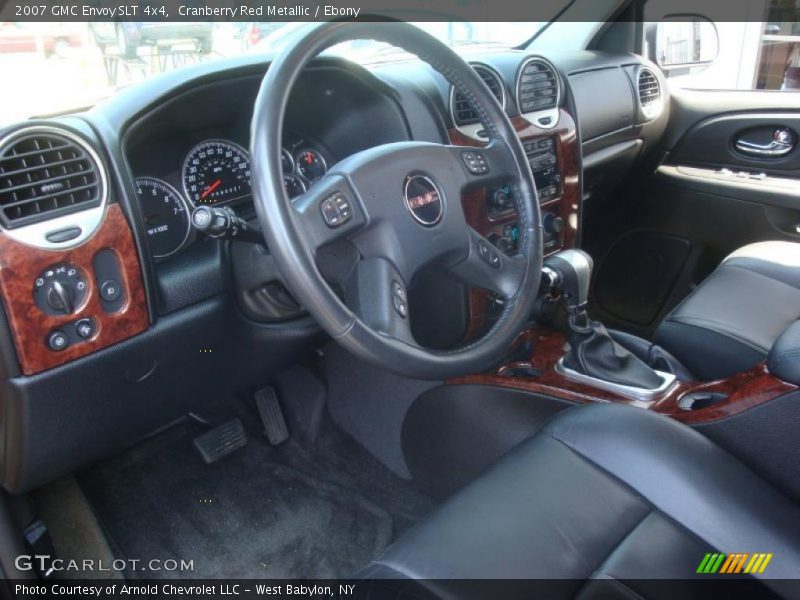 Cranberry Red Metallic / Ebony 2007 GMC Envoy SLT 4x4