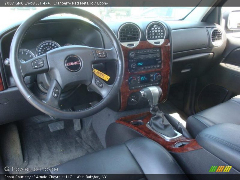 Cranberry Red Metallic / Ebony 2007 GMC Envoy SLT 4x4