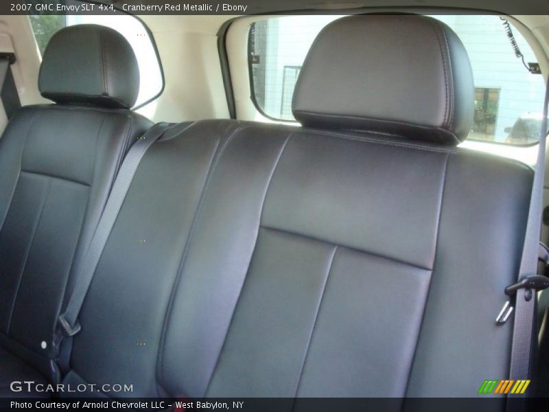 Cranberry Red Metallic / Ebony 2007 GMC Envoy SLT 4x4