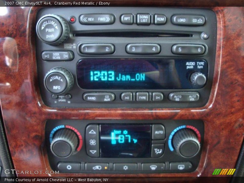 Cranberry Red Metallic / Ebony 2007 GMC Envoy SLT 4x4