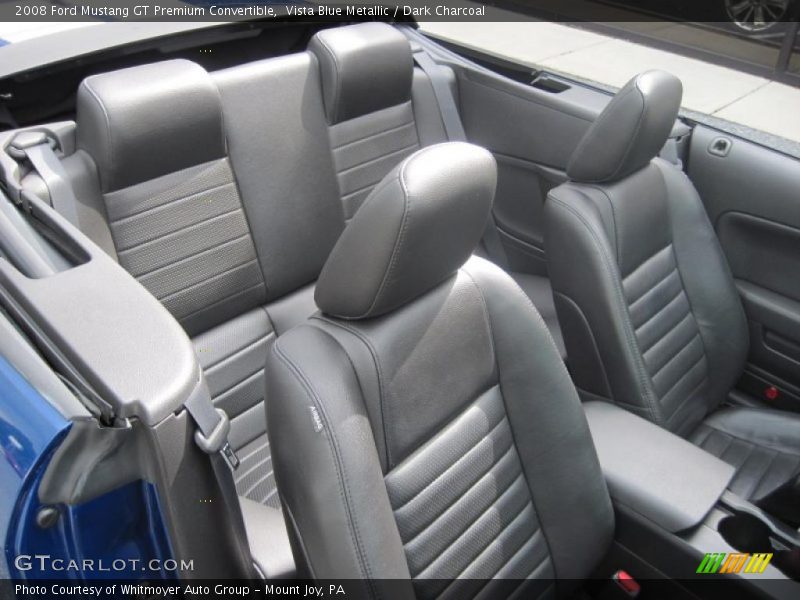 Vista Blue Metallic / Dark Charcoal 2008 Ford Mustang GT Premium Convertible