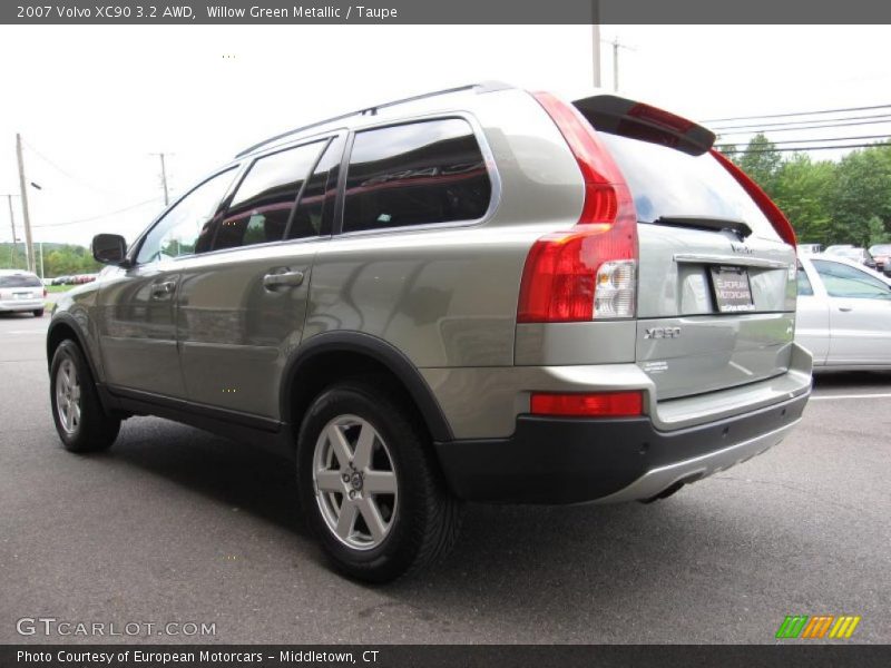 Willow Green Metallic / Taupe 2007 Volvo XC90 3.2 AWD