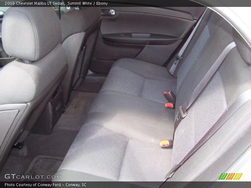Summit White / Ebony 2009 Chevrolet Malibu LT Sedan