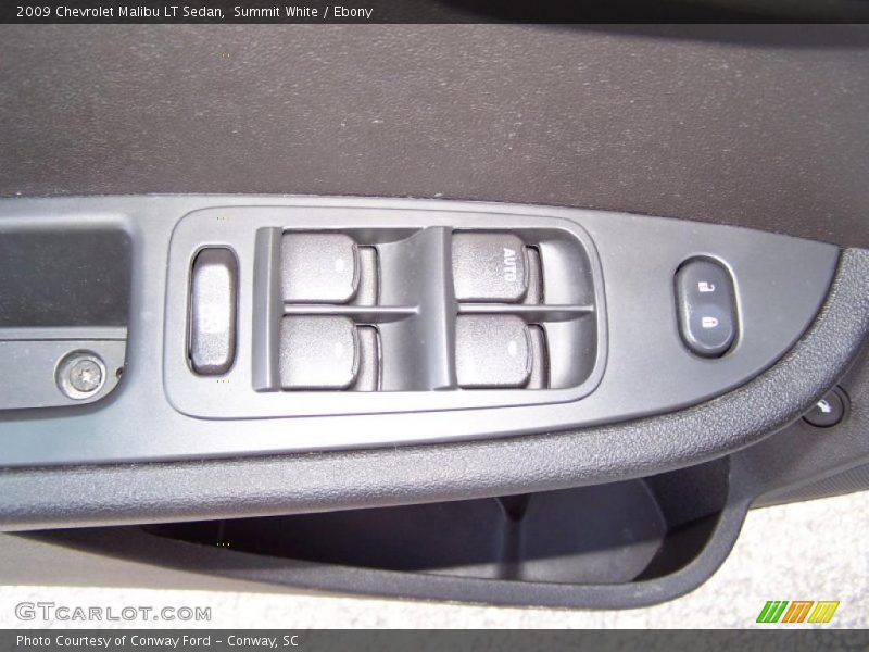 Summit White / Ebony 2009 Chevrolet Malibu LT Sedan