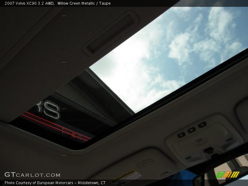 Willow Green Metallic / Taupe 2007 Volvo XC90 3.2 AWD