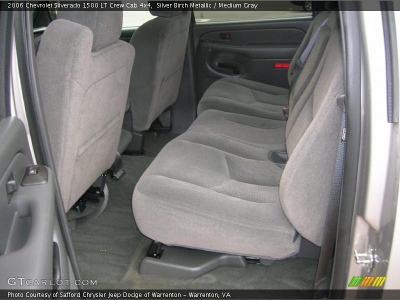 Silver Birch Metallic / Medium Gray 2006 Chevrolet Silverado 1500 LT Crew Cab 4x4