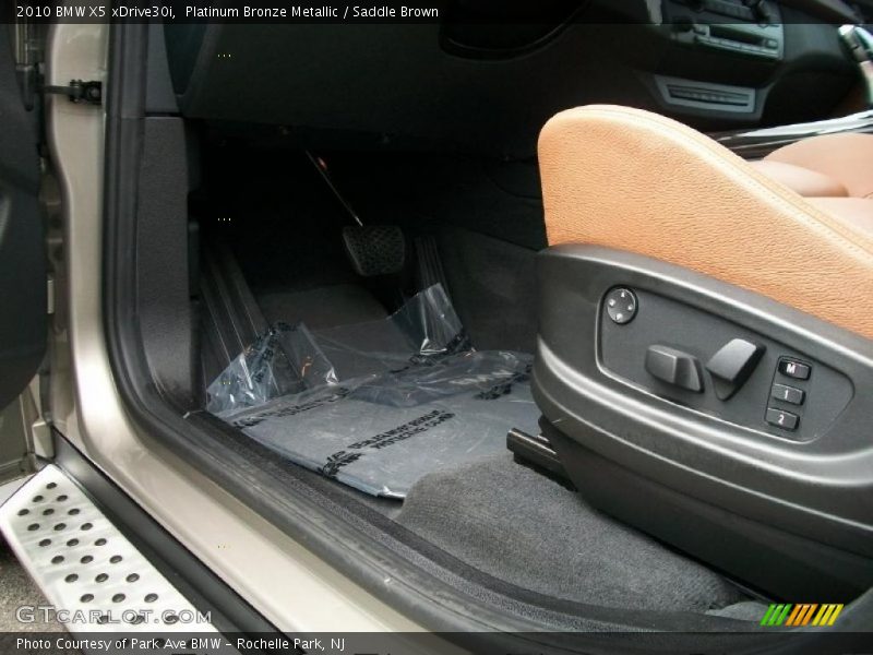 Platinum Bronze Metallic / Saddle Brown 2010 BMW X5 xDrive30i