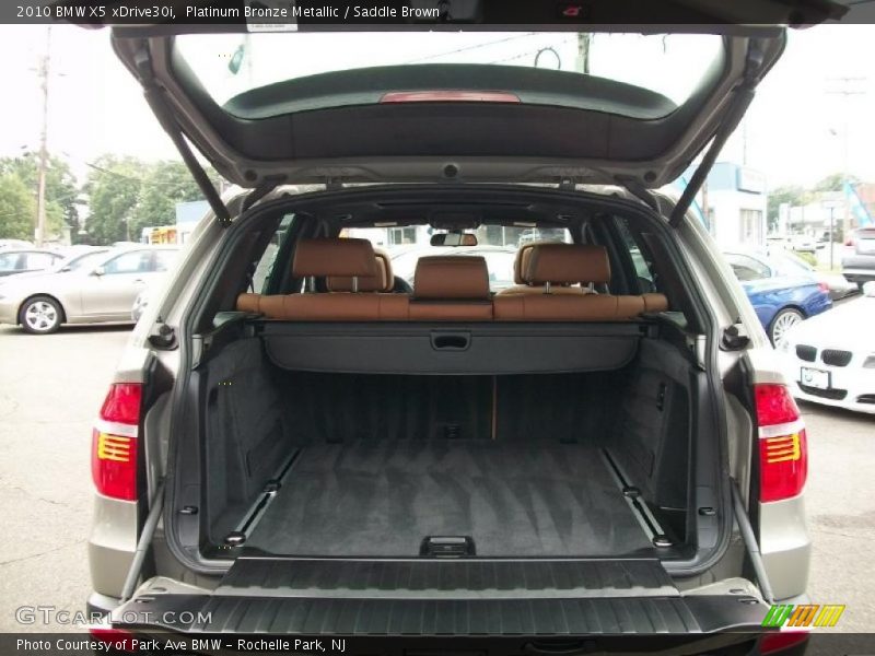 Platinum Bronze Metallic / Saddle Brown 2010 BMW X5 xDrive30i
